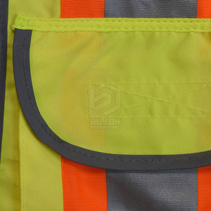Chaleco de seguridad de manga corta de nuevo diseño, chaleco de seguridad de algodón y poliéster al por mayor hecho en Pakistán - Product Image 4