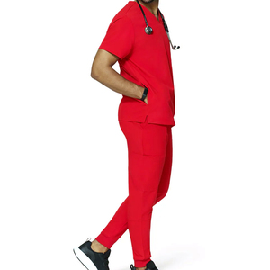 Nuevo traje de uniforme de moda, venta al por mayor, precio barato, uniformes médicos de enfermera, uniformes elásticos a granel - Product Image 4