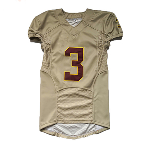 Gráficos en negrita Camiseta de fútbol americano de gran tamaño Conjuntos personalizados Calle Patrón 3D Poliéster Manga corta Transpirable Sublimado - Product Image 3