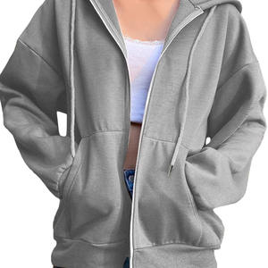 Sweat-shirt à capuche pour femmes avec logo personnalisé Sweat-shirt à capuche unisexe avec impression intégrale Nouveau sweat-shirt d'hiver surdimensionné pour femmes - Product Image 2