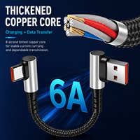 Câble USB-C tressé ultra-court 0,3 m à chargement rapide avec conducteur en cuivre pur pour transfert de données et téléphones mobiles, personnalisable avec logo