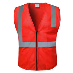 Chaleco de seguridad de alta visibilidad personalizable chaqueta de seguridad de alta calidad Chaleco de trabajo reflectante para alta visibilidad, chaleco de ropa de trabajo de invierno - Product Image 6