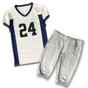 Bajo MOQ su propia sublimación Jersey uniforme de fútbol Equipo de desgaste al por mayor Juventud Fútbol americano Jersey uniforme - Product Image 4