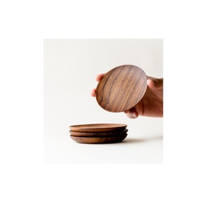 Sous-verre en bois durable avec base antidérapante protège les surfaces de table des rayures, de la chaleur et de l'humidité pour une utilisation quotidienne - Product Image 3