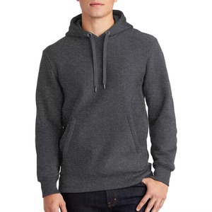 Sweat à capuche classique en polaire d'hiver, 100% coton, matière épaisse, impression de logo personnalisée, streetwear décontracté, mode - Product Image 1