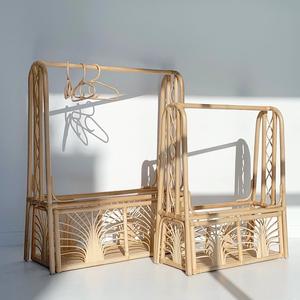 Séchoir à linge suspendu écologique et durable en rotin naturel provenant d'un fabricant vietnamien - Product Image 5