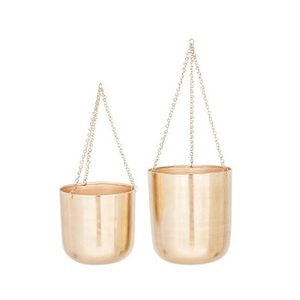 Maceta Colgante de Hierro Fundido con Acabado Antiguo para Uso en Exteriores y Balcones, Capacidad de 1L, Maceta Decorativa de Metal de Diseño al por Mayor - Product Image 4