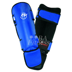 De cuero Gel Shin empeine almohadillas de pie de la pierna guardias muay Thai - Product Image 5