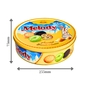 Boîte en métal de qualité alimentaire OEM personnalisée et écologique stockage recyclable pour bonbons biscuits chewing-gum sucre pour emballage cadeau - Product Image 5