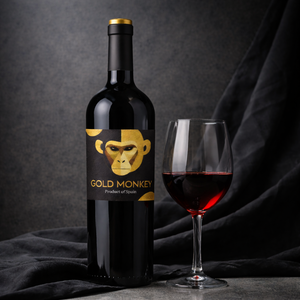 <b>Gold</b> <b>Monkey</b> Premium Trivarietal Red Blend Wine Tempranillo & Syrah & Garnacha 13.5% ABV Spanish Red Wine 750ml - Product Image 2