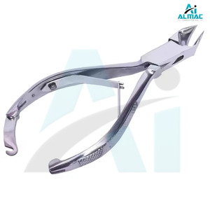 ALMAC-Pinzas para uñas de los pies de doble acción, cortadores de uñas multidiseño de acero inoxidable, mango cómodo antideslizante para pedicura, cutícula - Product Image 2