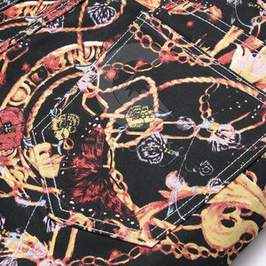 Pantalones Vaqueros Estampados para Hombre, Vaqueros Modernos, Ropa de Calle, Moda Casual, Uso Diario, Estilo Moderno, Atuendo Elegante - Product Image 6