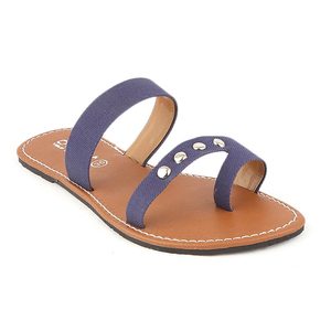 รองเท้าแตะเด็กผู้หญิง (666 A) - สีน้ำเงินเข้ม - Product Image 1