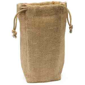 Sacs en toile de jute élégants avec nœud en corde pour hommes et femmes pour un usage quotidien Sacs faits à la main écologiques de qualité supérieure Matériau robuste - Product Image 1