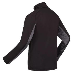 Chaqueta softshell ligera para hombre con bajo MOQ, resistente al agua, con cremallera, para exteriores, en venta, con forro polar. - Product Image 5