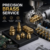 Servicio de Mecanizado CNC de Precisión de 5 Ejes para Piezas Metálicas Personalizadas de Latón para Dispositivos de Válvulas Electrónicas Médicas, Componentes de Latón