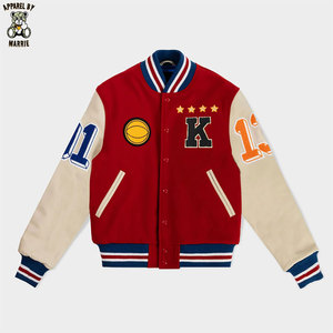 Vêtements en gros pour hommes : Vestes brodées en tissu respirant avec motifs décoratifs, coupe confortable pour adultes - Product Image 1