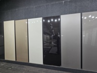 Dalles de porcelaine design moderne 800x3200mm, pierre frittée imitation grès, antidérapantes, brillantes, pour sol de salle de bain et mur intérieur
