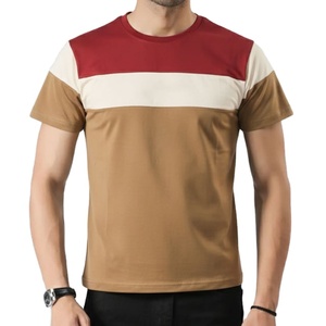 ออกแบบแผงเสื้อผ้าตามสั่ง วัสดุผ้าฝ้าย 100% 180 กรัมต่อตารางเมตร แขนสั้น คอกลม ผู้ผลิตเสื้อผ้า OEM ทรงปกติ เสื้อยืดเรียบ - Product Image 4
