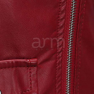 Services OEM, veste en cuir pour femme de haute qualité avec logo personnalisé, nouveau design, veste d'hiver en cuir pour femme, fabriquée au Pakistan - Product Image 6