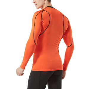 New Wholesale OEM Fitness Compression <b>Shirt</b> <b>Mens</b> Slim Fit Sports <b>Long</b> <b>Sleeve</b> <b>Shirt</b> <b>Men</b> Custom Sport - Product Image 6
