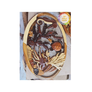 Caja de madera/logotipo/intarsia Logotipo de madera dura de alta calidad tallado para recuerdos y decoración del hogar Origen de Vietnam - Product Image 1