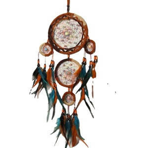 Atrapasueños de Mimbre Hecho a Mano con Diseño de Árbol de la Vida, Estilo Boho, para Dormitorio, Regalo para el Día de la Madre - Product Image 1