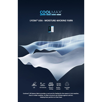 Camiseta Deportiva COOLMAX para Mujer, Poliéster Reciclado, Secado Rápido, Transpirable, Ropa Deportiva para Verano y Actividades al Aire Libre