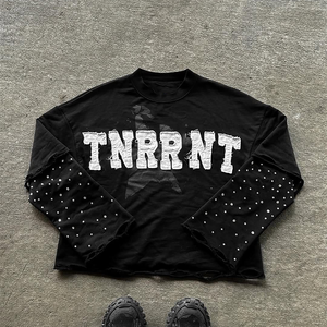 DTG Printing Mens <b>Acid</b> <b>Wash</b> <b>T</b>-<b>Shirt</b> Streetwear Oversized Stone Washed Hip Hop 100% Cotton <b>T</b>-<b>shirts</b> Custom Graphic Vintage TShirt - Product Image 4