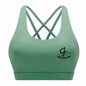 Soutien-gorge de sport Sexy pour femmes le plus vendu en gros modèle personnalisé taille réglable soutien-gorge de Fitness haute résistance - Product Image 2