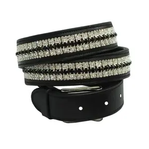 เข็มขัดหนังวัวแท้แบบลำลองของผู้ชายพร้อมเหล็กสำหรับหัวเข็มขัดทำด้วยมือ - Product Image 3