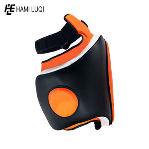 Protectores de muslos de cuero PU duraderos para Kickboxing, logotipo personalizado, entrenamiento de boxeo y MMA Muay Thai, almohadillas para muslos, equipo de Kickboxing - Product Image 5