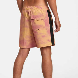 Short de bain pour homme avec poches, confortable et à séchage rapide, imprimé, pour la natation, avec bandes latérales teintées pour sports de plein air - Product Image 3
