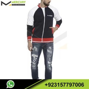 Veste d'université en laine d'hiver grande taille pour hommes, manches en cuir, veste de Baseball unie pour hommes - Product Image 4