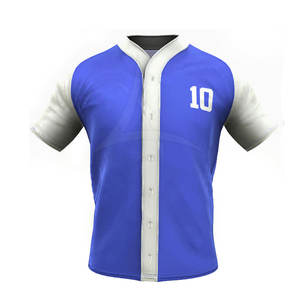 ชุดเครื่องแบบเบสบอลผ้าโพลีเอสเตอร์ระบายอากาศได้ดีแห้งเร็ว100% งานตามสั่ง - Product Image 5