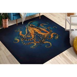 Tapis Octopus, tapis moderne, tapis d'intérieur, tapis personnalisés, tapis fin non tissé - Product Image 4