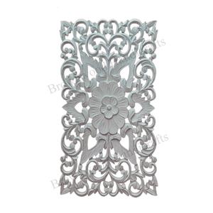 Panel de decoración de pared de madera MDF de color lámina de oro Panel de pared Rectangular decorativo de arte de pared tallado de madera antigua a precio mayorista - Product Image 6