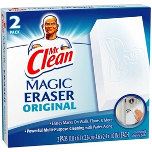 Mr. Clean Original Magic Eraser, tampons de nettoyage en mousse multi-usages avec Durafoam, 3 pièces - Product Image 4