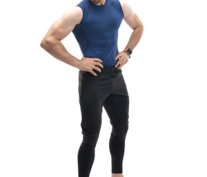 Haute qualité imprimé hommes Gym t-shirt séchage rapide vierge Compression chemise Muscle musculation formation sans manches Compression chemise - Product Image 1