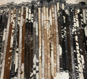 Nuevo Cinturón Formal de Estilo Coreano para Hombre y Mujer, Retro, de Cuero Vacuno Liso, con Hebilla de Aleación, Impermeable y Duradero - Product Image 4