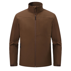 Casacas De Hombre Veste Softshell imperméable et coupe-vent d'extérieur avec logo personnalisé Costume Softshell chaud d'hiver en polyester Vestes pour hommes - Product Image 1