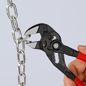 For KNIPEX 180mm Pliers Wrench Black Atramentized 40mm <b>Clamping</b> Width Plastic Coated - Product Image 6