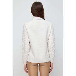 เสื้อสเวตเตอร์คอเต่าถักลาย - Product Image 5