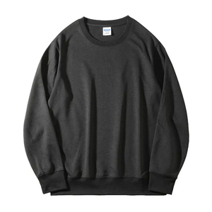 Sweat-shirt de service OEM logo personnalisé broderie coton blanc unisexe surdimensionné col rond sweat à col rond hommes respirant - Product Image 1