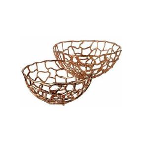 Cuenco de metal con efecto coral de alta calidad Aluminio fundido con diseño de lujo Cuenco decorativo de calidad estándar Hecho de metal de aluminio - Product Image 6