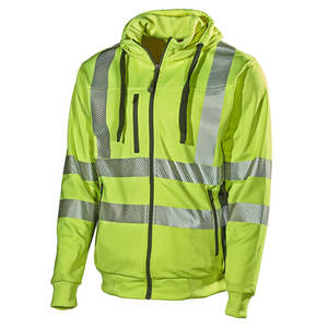 Chaquetas de Trabajo de Seguridad Ignífugas con Cremallera Reflectante y Bordado de Forro Polar de Algodón - Product Image 5