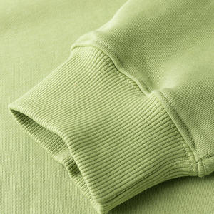 Sudadera CON CAPUCHA DE MODA cálida de invierno con precio de fábrica al por mayor cuello con capucha de color sólido para hombre hecho de poliéster/algodón marca privada - Product Image 3