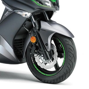 แถบกาวสำหรับขอบ14-13ใช้กับอุปกรณ์เสริมสกูตเตอร์ J300คาวาซากิ J 300 - Product Image 2