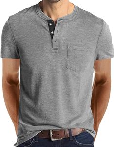 Camiseta básica de algodón para hombre, Manga corta ligera y duradera de punto 100% para marcas y pedidos a granel - Product Image 1