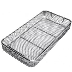 Bandeja para Instrumentos Quirúrgicos de Acero Inoxidable Ariston International con Tapa, Certificación CE, Uso Clínico para Esterilización, Clase I, 1 Año - Product Image 1